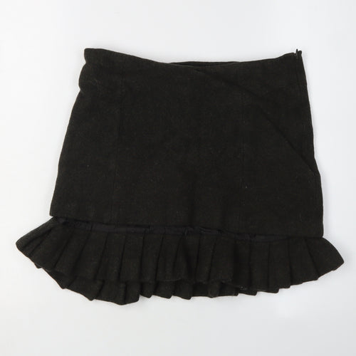 Jigsaw Women's Black Peasant Short Skirt - Size 12