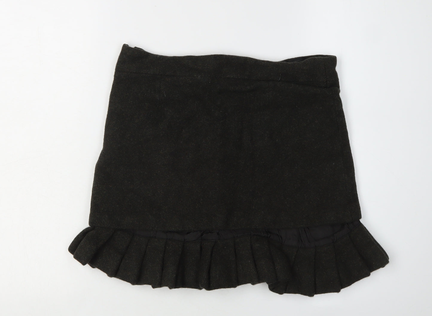 Jigsaw Women's Black Peasant Short Skirt - Size 12