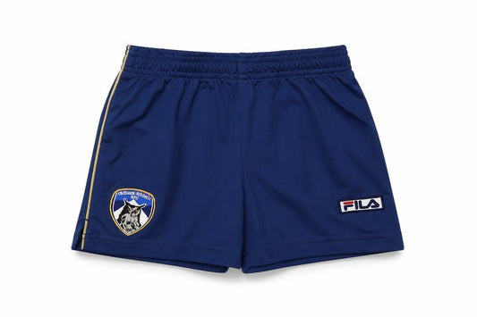 Fila Boys' Blue Athletic Shorts 4-5 Years, Elastic Waist