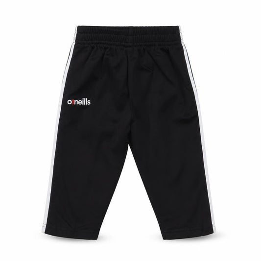 Front view of O'Neill unisex baby track pants black 6-12 months quick dry