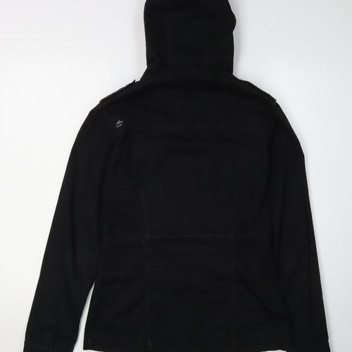 Billabong Men's XS Black Hooded Jacket with Pockets