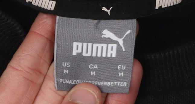 Puma Men's Black Pullover Sweatshirt M