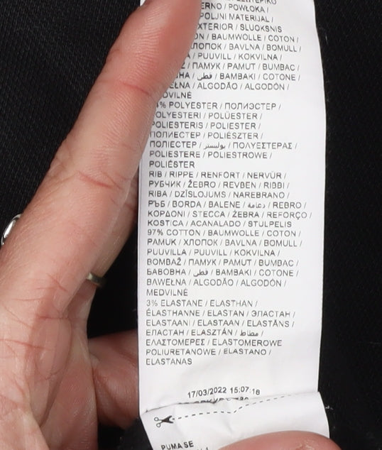 Puma Men's Black Pullover Sweatshirt M