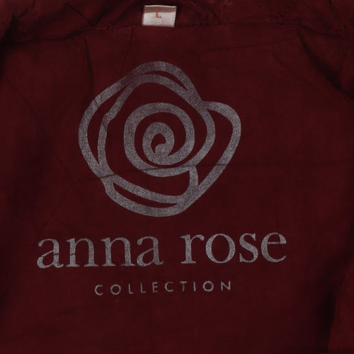 Anna Rose Women's Red Parka Coat Size L