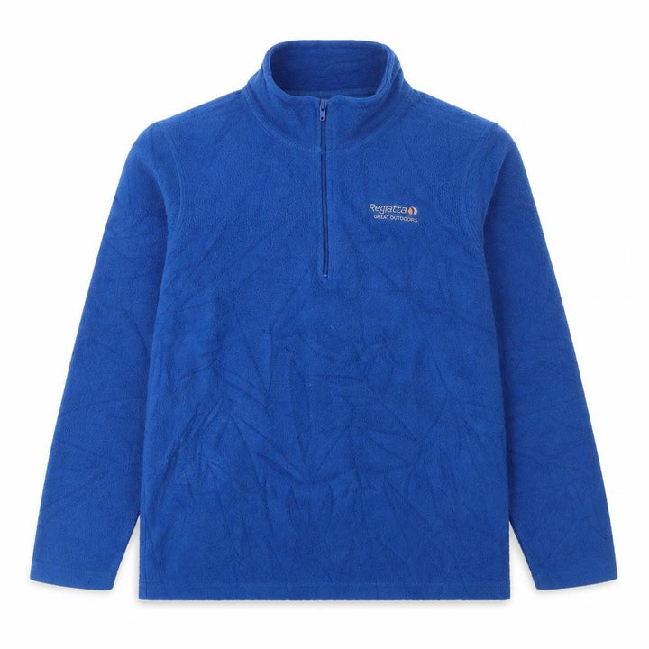 Regatta Boys Blue Fleece 1/4 Zip Sweatshirt 11-12 Years