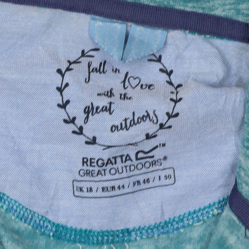 Regatta Women's Teal Full Zip Jacket 18