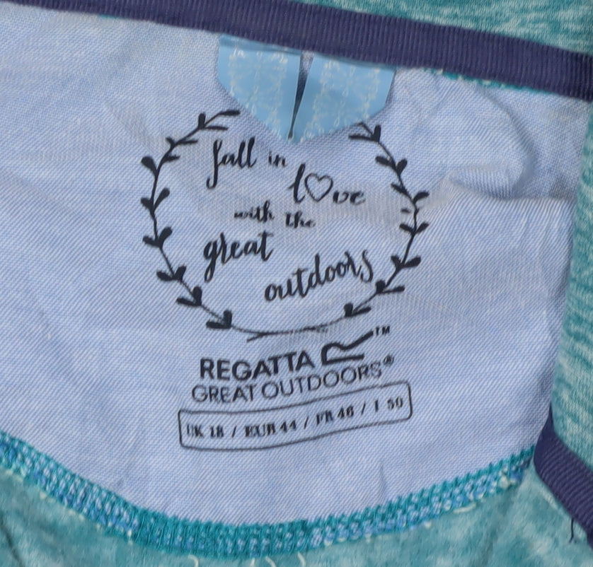 Regatta Women's Teal Full Zip Jacket 18