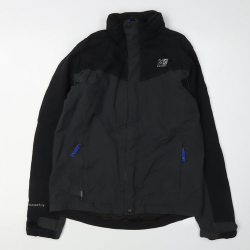 Karrimor Boys Black Waterproof Hiking Jacket Size 158