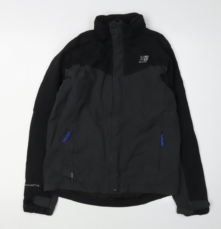 Karrimor Boys Black Waterproof Hiking Jacket Size 158