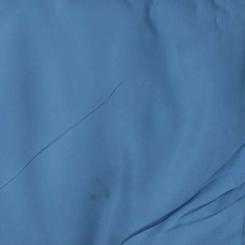 Marks and Spencer Blue Puffer Coat, Size 18, Hooded, Women's