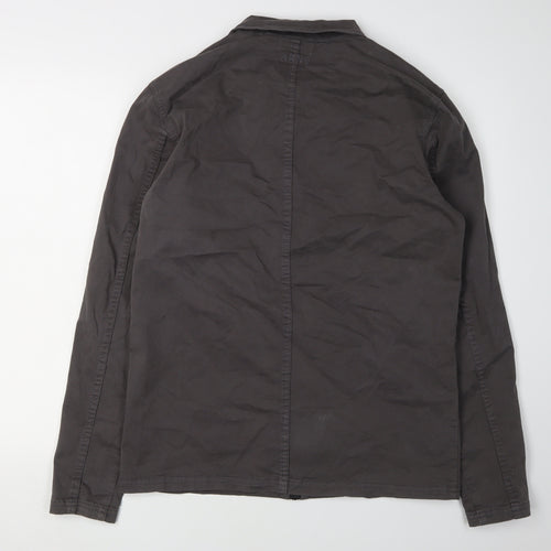ARNE Men's Grey Full Zip Jacket S
