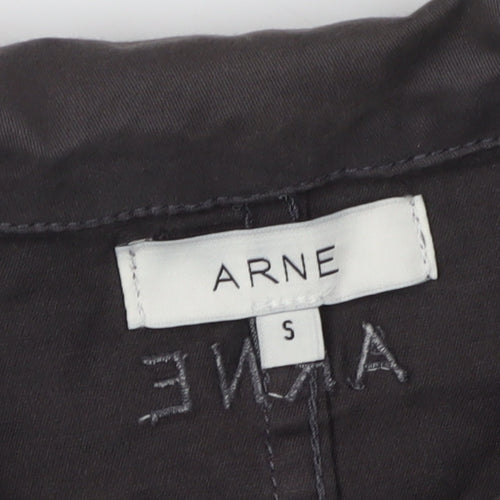 ARNE Men's Grey Full Zip Jacket S