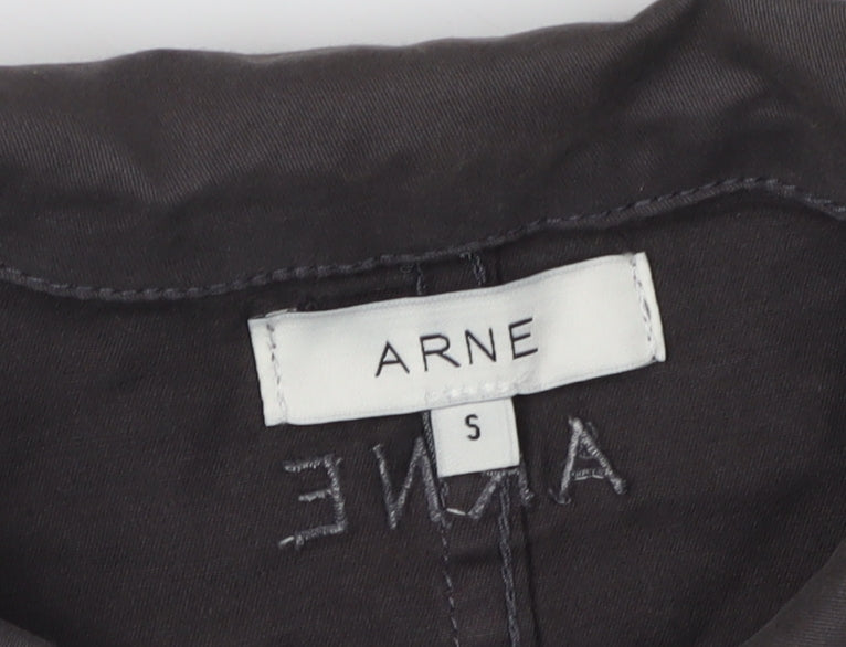 ARNE Men's Grey Full Zip Jacket S