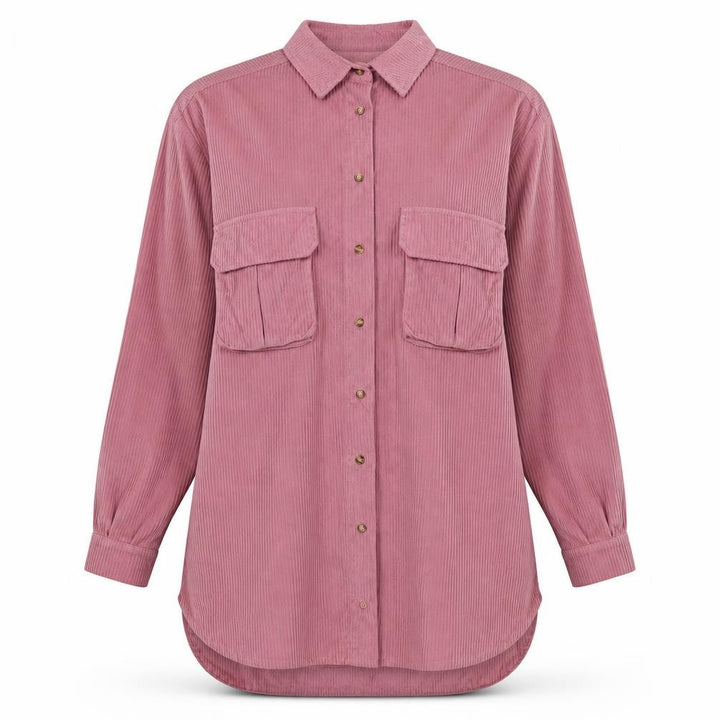 Missguided Women's Pink Shirt Dress, Size 6