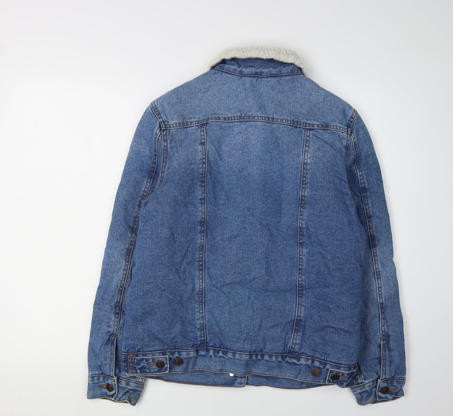 New Look Women's Blue Denim Jacket Size 10