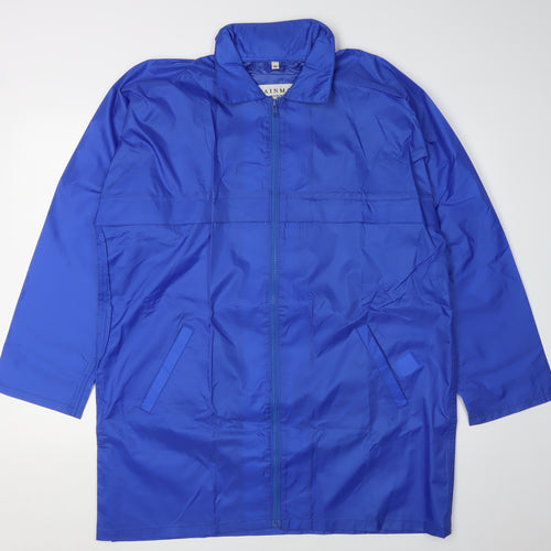 Rainmac Women's Blue Long Rain Coat Size 16