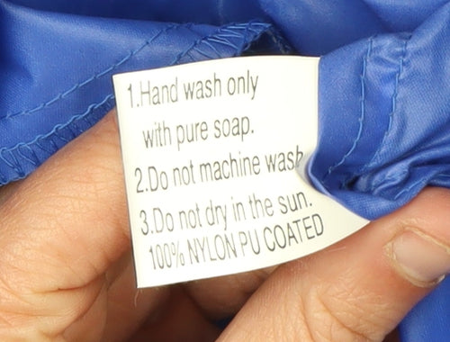 Rainmac Women's Blue Long Rain Coat Size 16