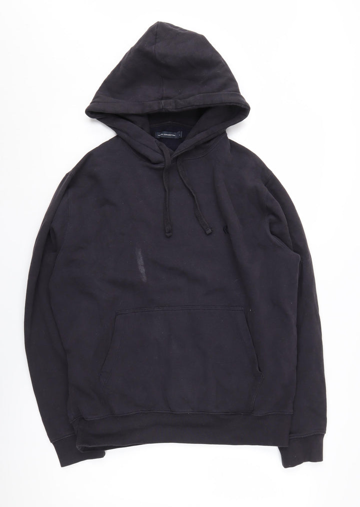 French Connection Men’s Black Hoodie Size L Pullover