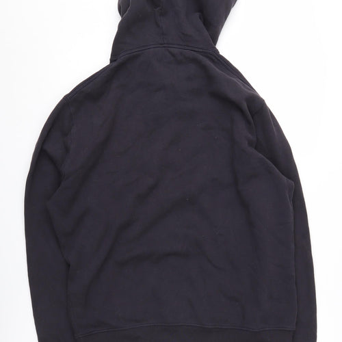 French Connection Men’s Black Hoodie Size L Pullover