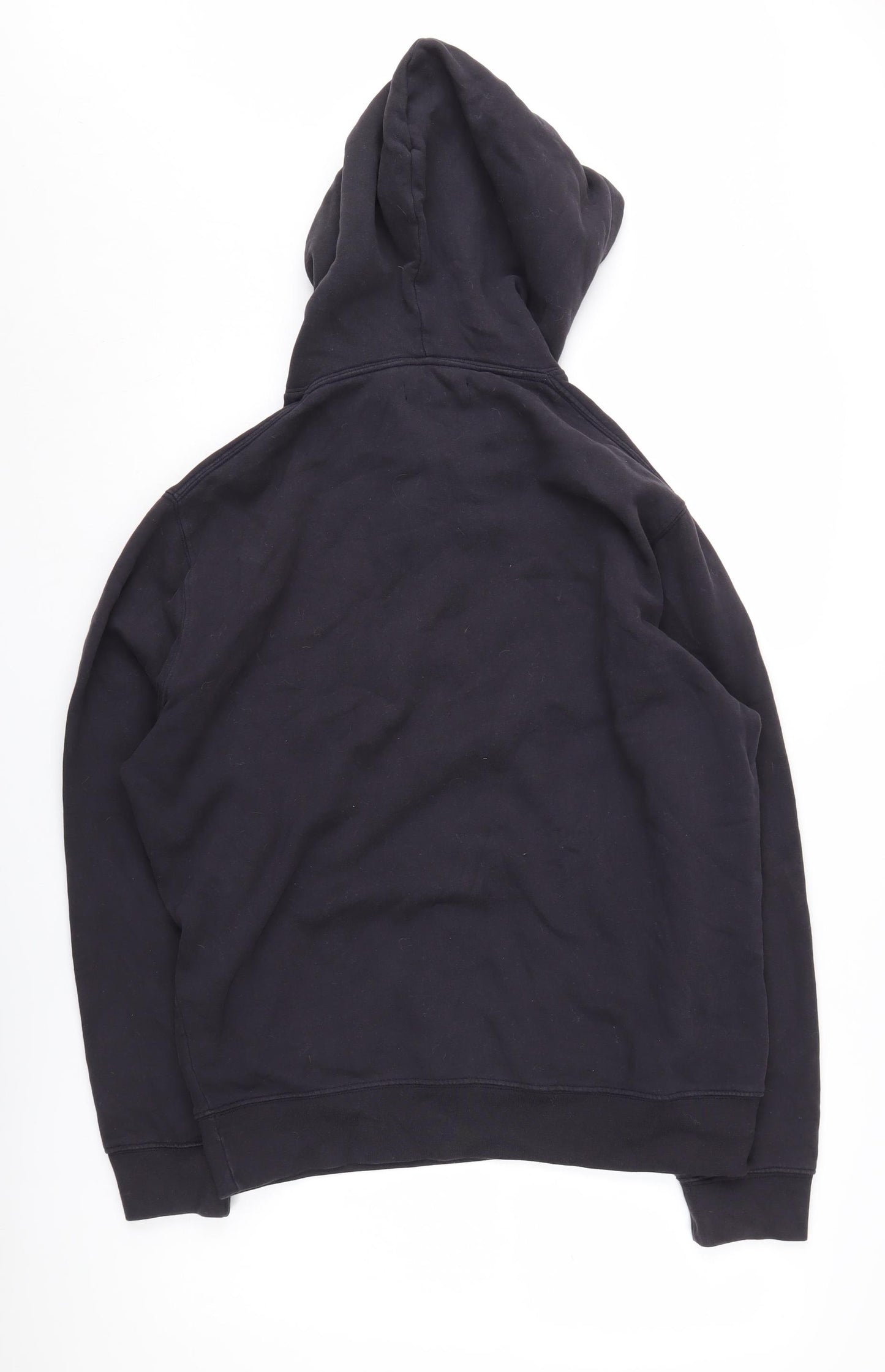 French Connection Men’s Black Hoodie Size L Pullover