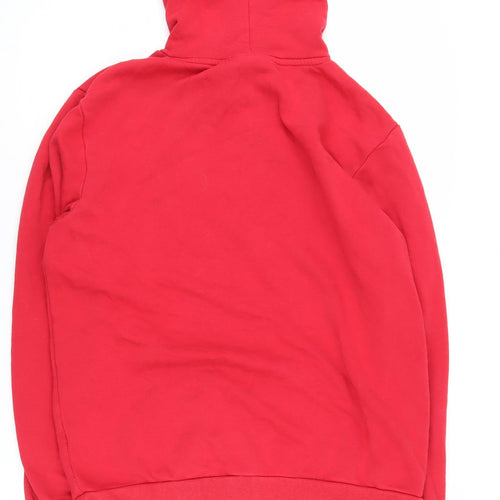 Coca-Cola Red Men's Pullover Logo Hoodie L