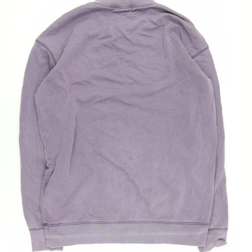 Adidas Unisex Purple Pullover Sweatshirt M
