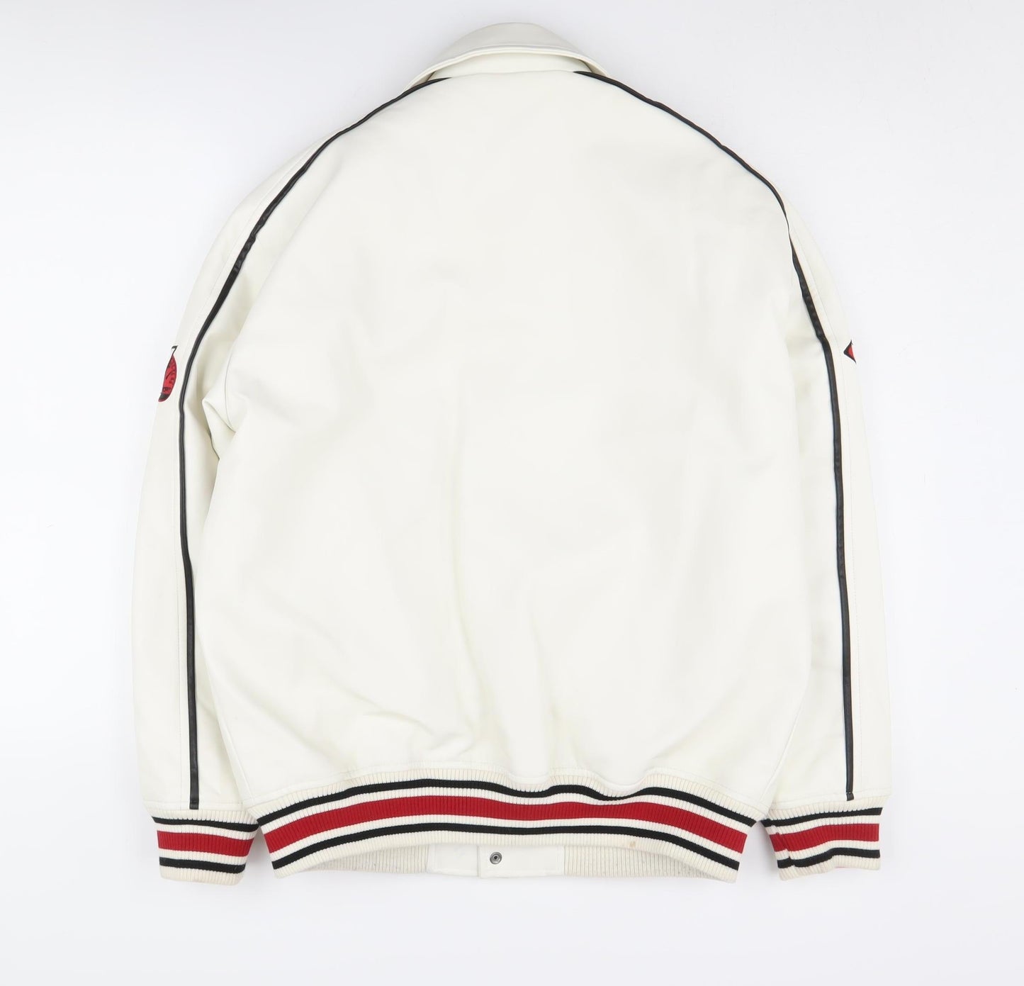 Bershka Women’s White Varsity Jacket S, Sporty Chic