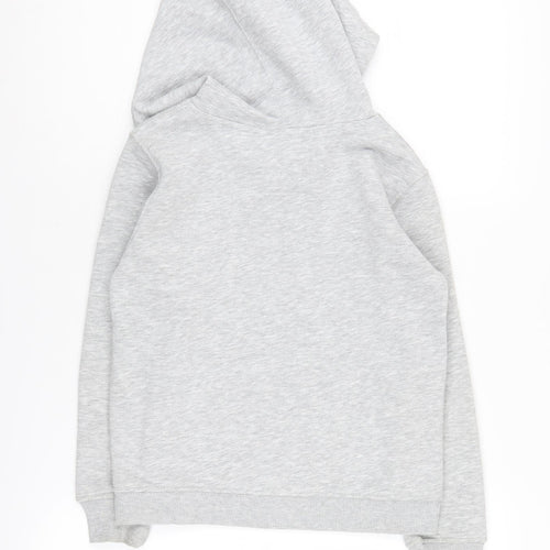 Hard Rock Cafe Girls Grey Full Zip Hoodie M with Logo