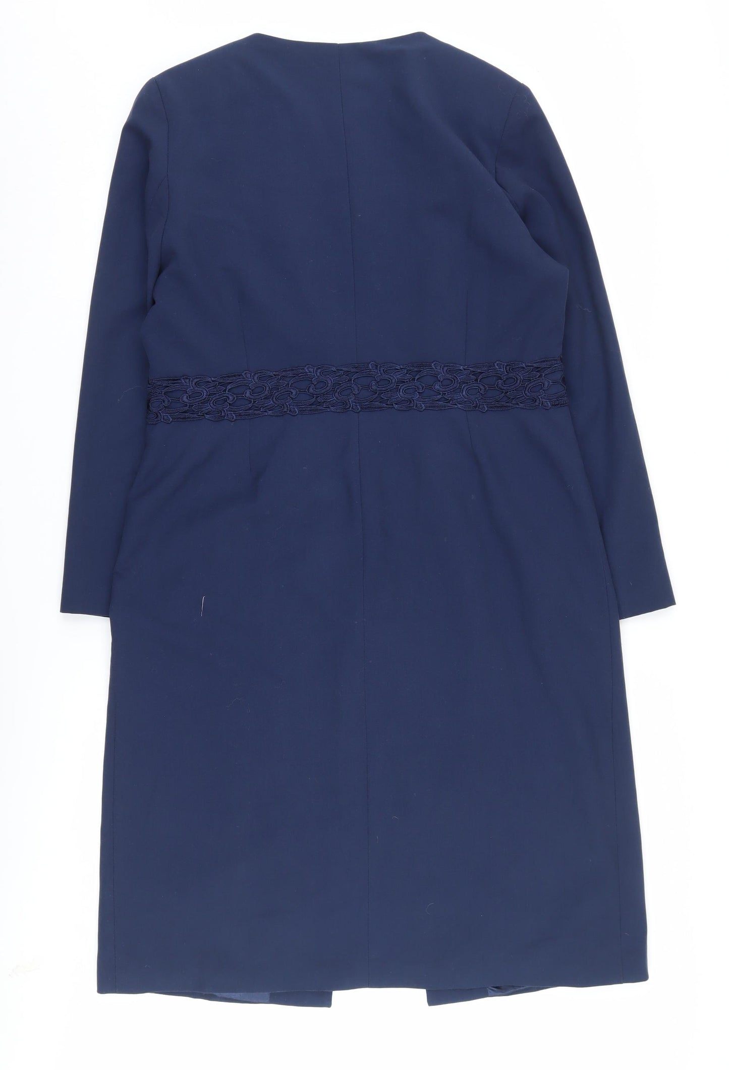 Changes by Together Women's Blue Long Overcoat Size 14