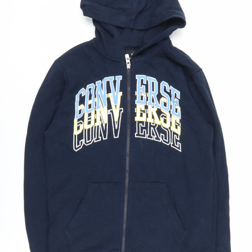 Converse Boys Blue Full Zip Hoodie - Size 12-13 Years