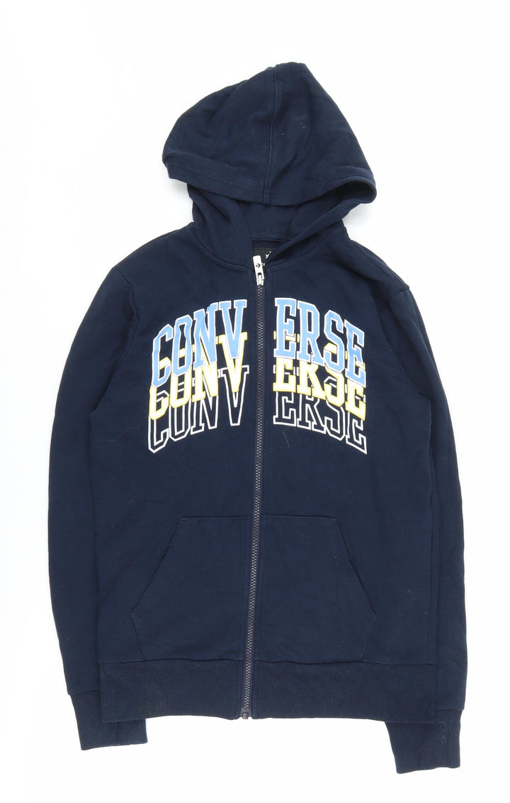 Converse Boys Blue Full Zip Hoodie - Size 12-13 Years