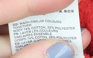 Superdry Women's Red Full Zip Hoodie Size 8