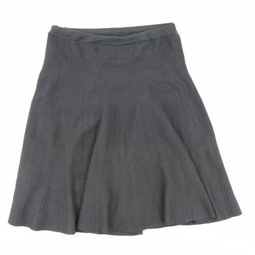 Philosophy Women's Grey A-Line Midi Skirt M