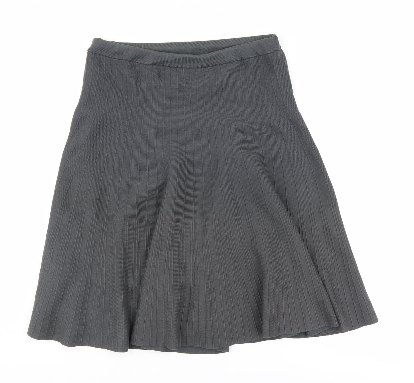 Philosophy Women's Grey A-Line Midi Skirt M