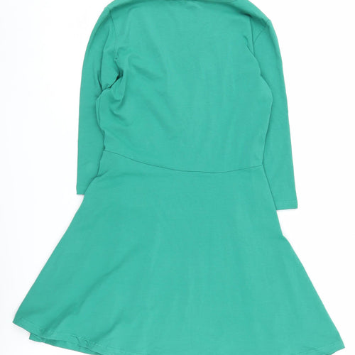 Vero Moda Women's Green Wrap Dress Size S