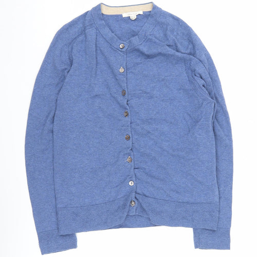 White Stuff Women's Blue Cardigan, Size 14