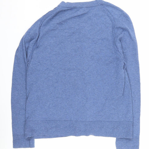 White Stuff Women's Blue Cardigan, Size 14