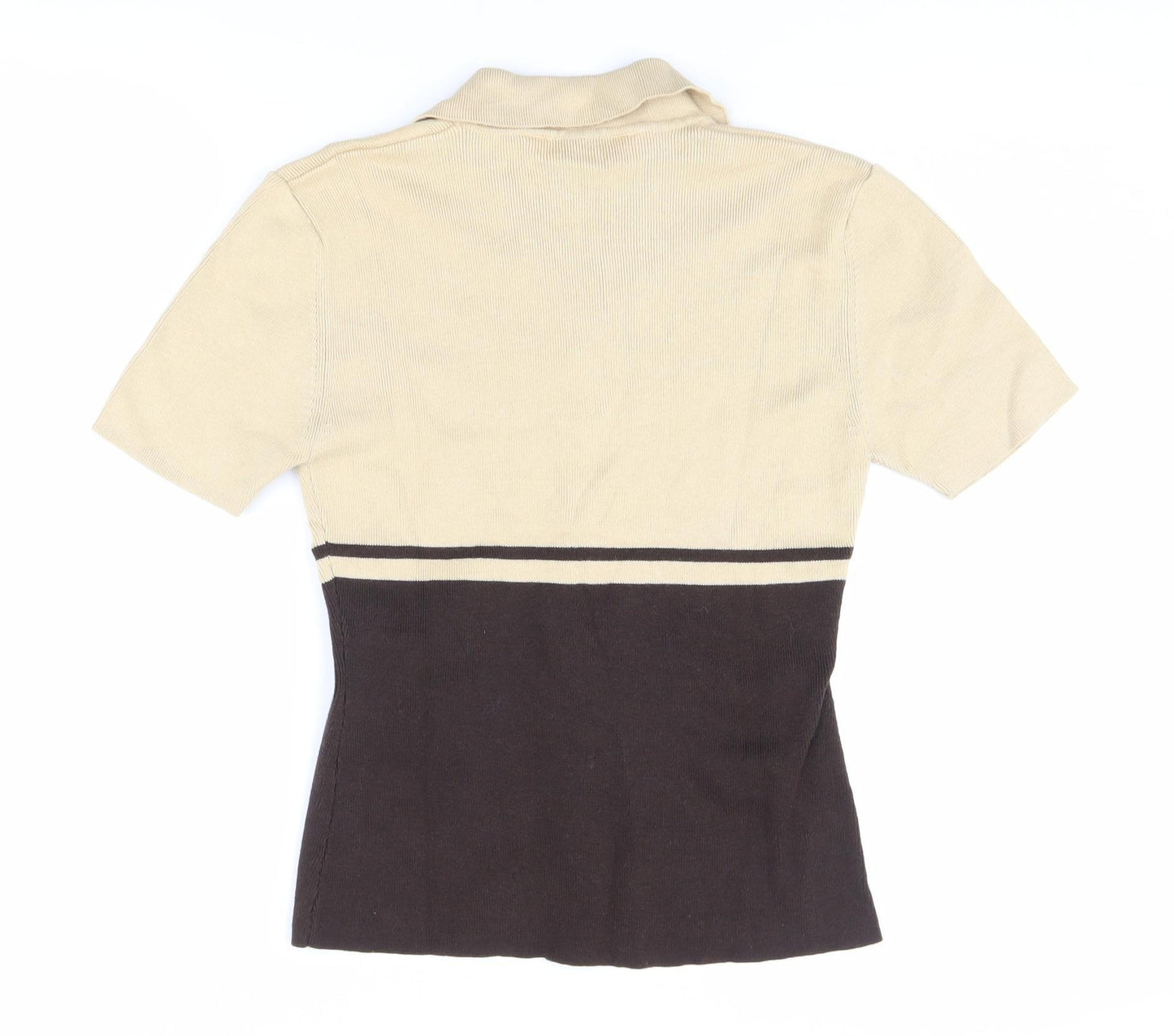 Dorothy Perkins Women's Beige Brown Cardigan UK 12