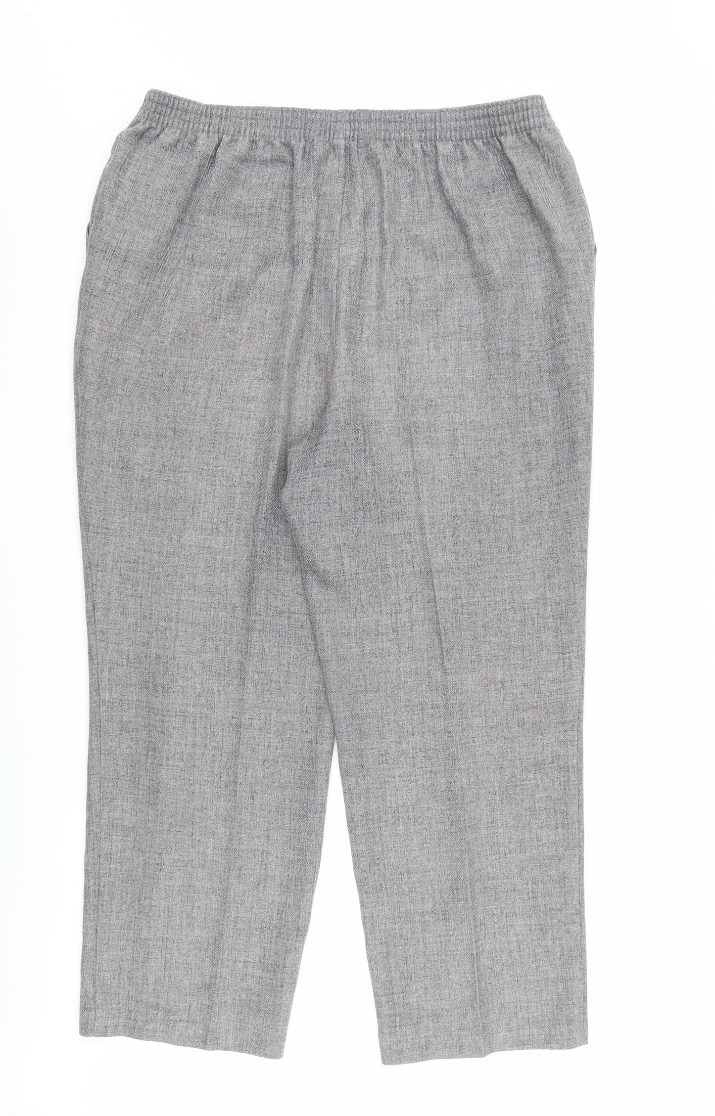 Marks and Spencer Womens Grey Trousers Size 18 Regular