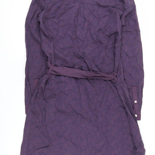 QUBA & Co. Purple Women's Shirt Dress Size 10