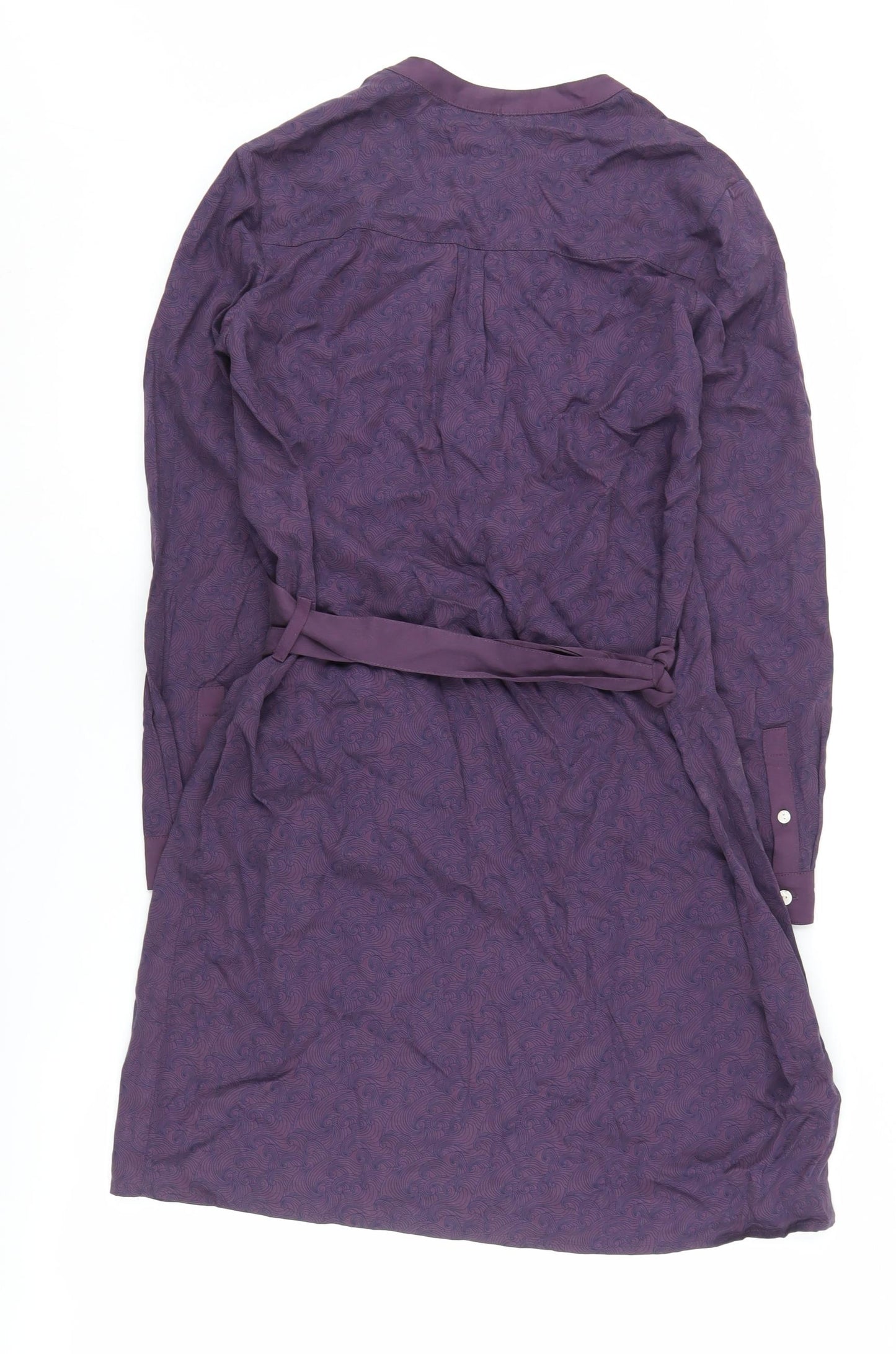 QUBA & Co. Purple Women's Shirt Dress Size 10