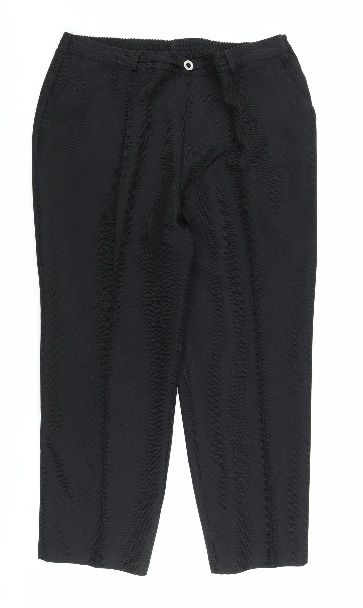 Marks and Spencer Black Women's Straight Trousers