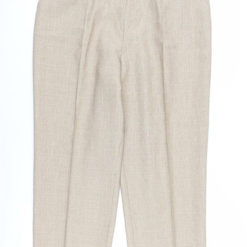 Marks and Spencer Women's Beige Trousers Size 18