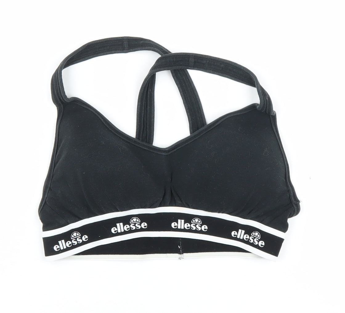 Ellesse Women's Black Camisole Tank Top Size 14 Stretch