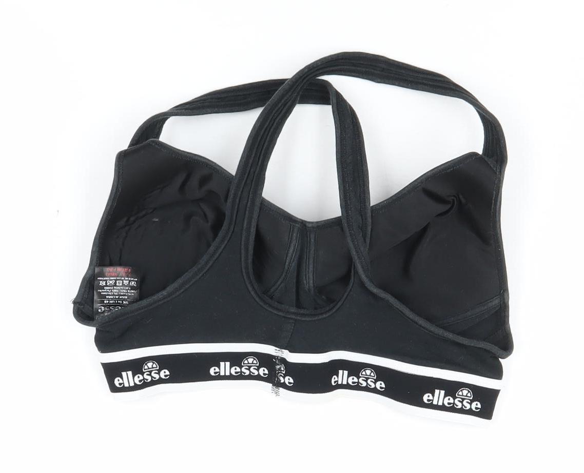 Ellesse Women's Black Camisole Tank Top Size 14 Stretch