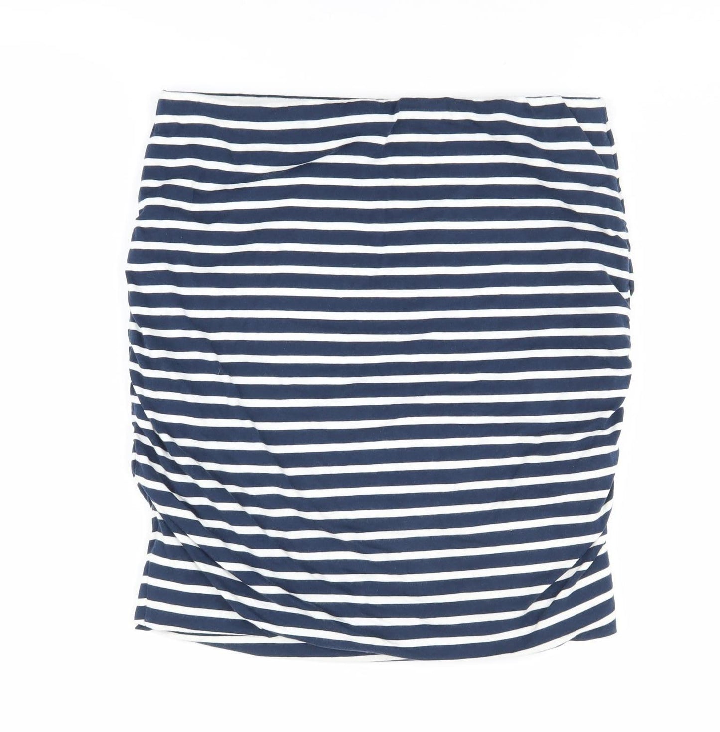 Hush Women's Blue Stripe Pencil Skirt M