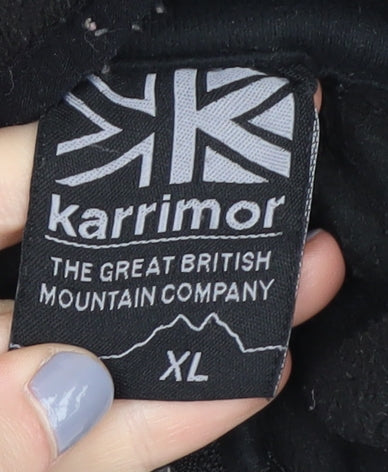 Karrimor Men's Black Fleece Jacket XL Full Zip