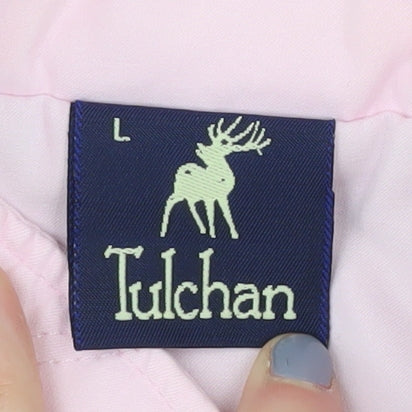 Tulchan Women's Pink Quilted Waistcoat, L