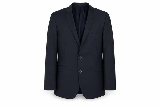 Scott & Taylor Men's Black Blazer, 44R, Business Formal