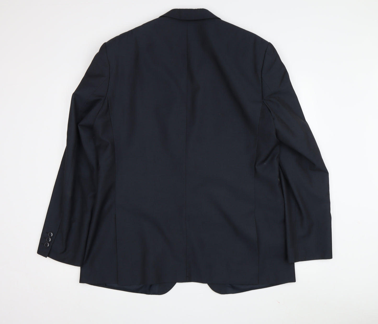 Scott & Taylor Men's Black Blazer, 44R, Business Formal